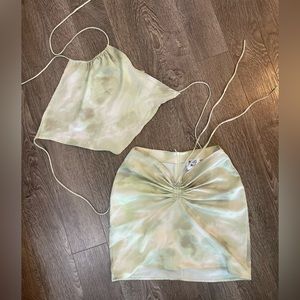 Green & White Set